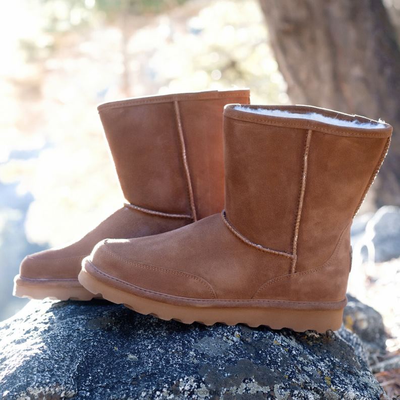 BEARPAW 8B2H512 botas nuez dura hombres Brady