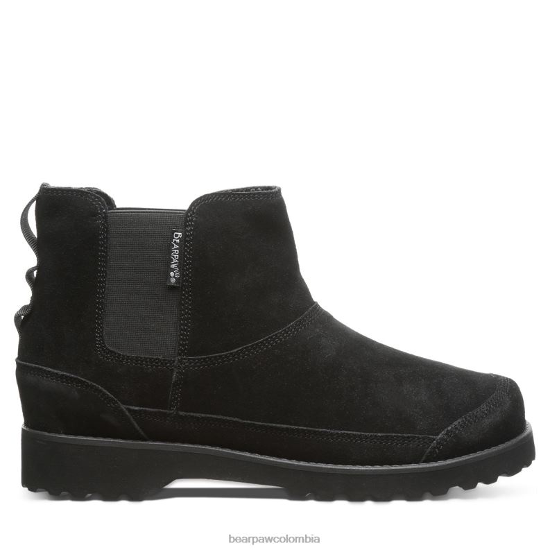 BEARPAW 8B2H517 botas negro hombres mella