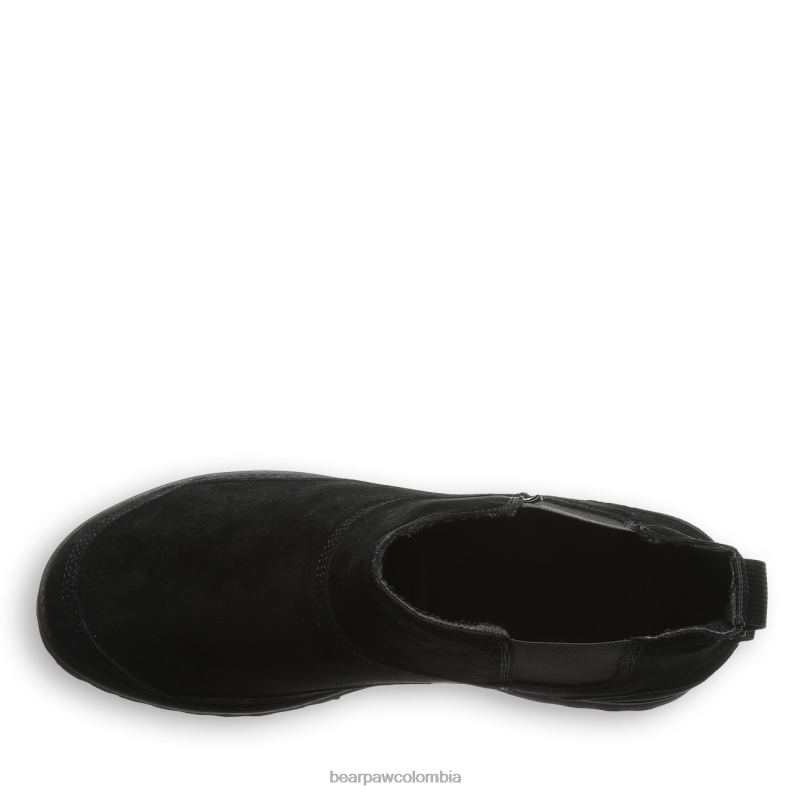 BEARPAW 8B2H517 botas negro hombres mella