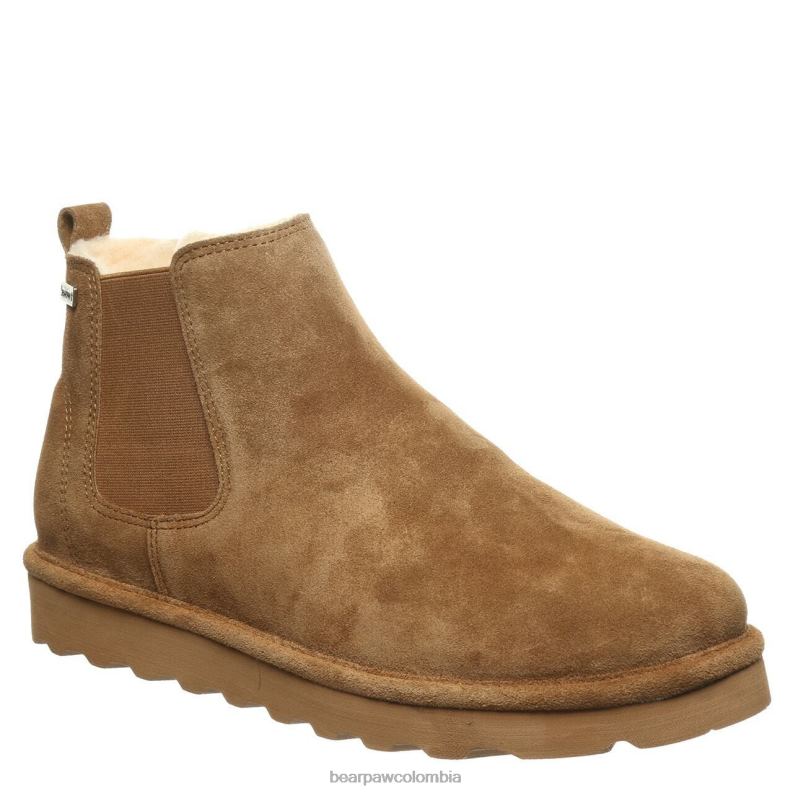 BEARPAW 8B2H521 botas nuez dura hombres dibujó
