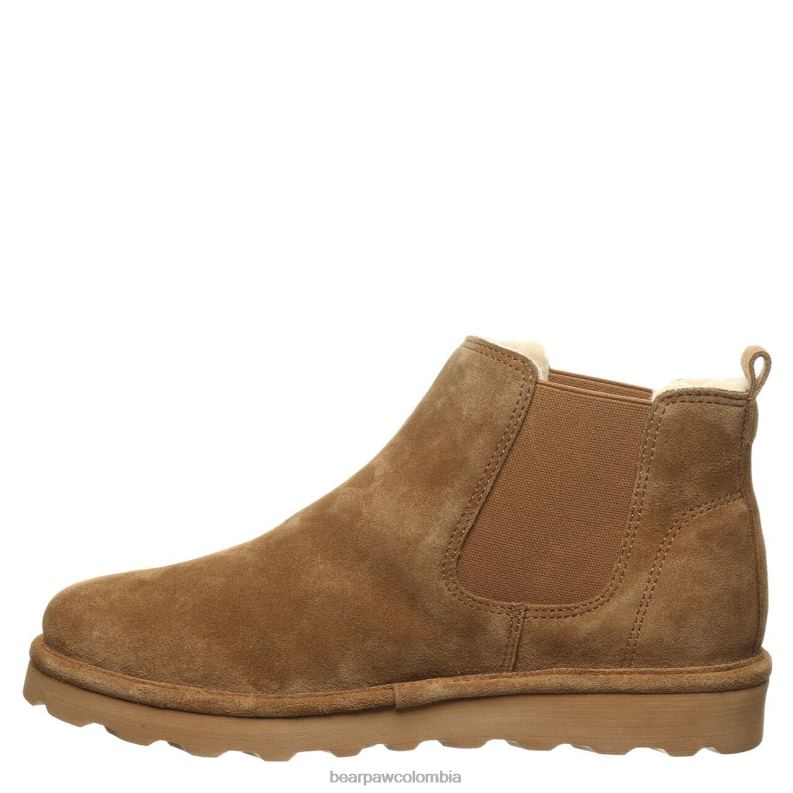 BEARPAW 8B2H521 botas nuez dura hombres dibujó