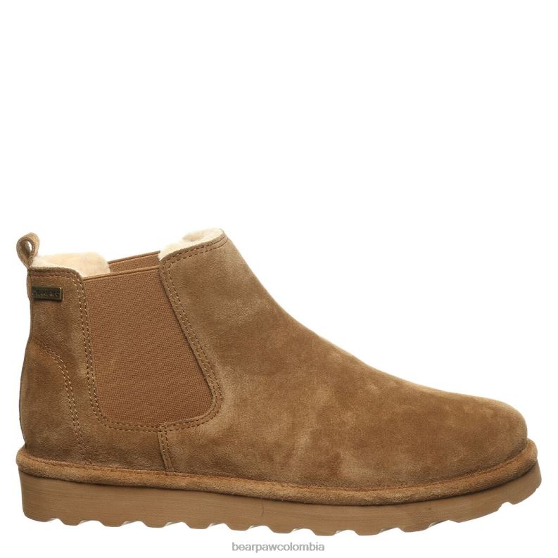 BEARPAW 8B2H521 botas nuez dura hombres dibujó