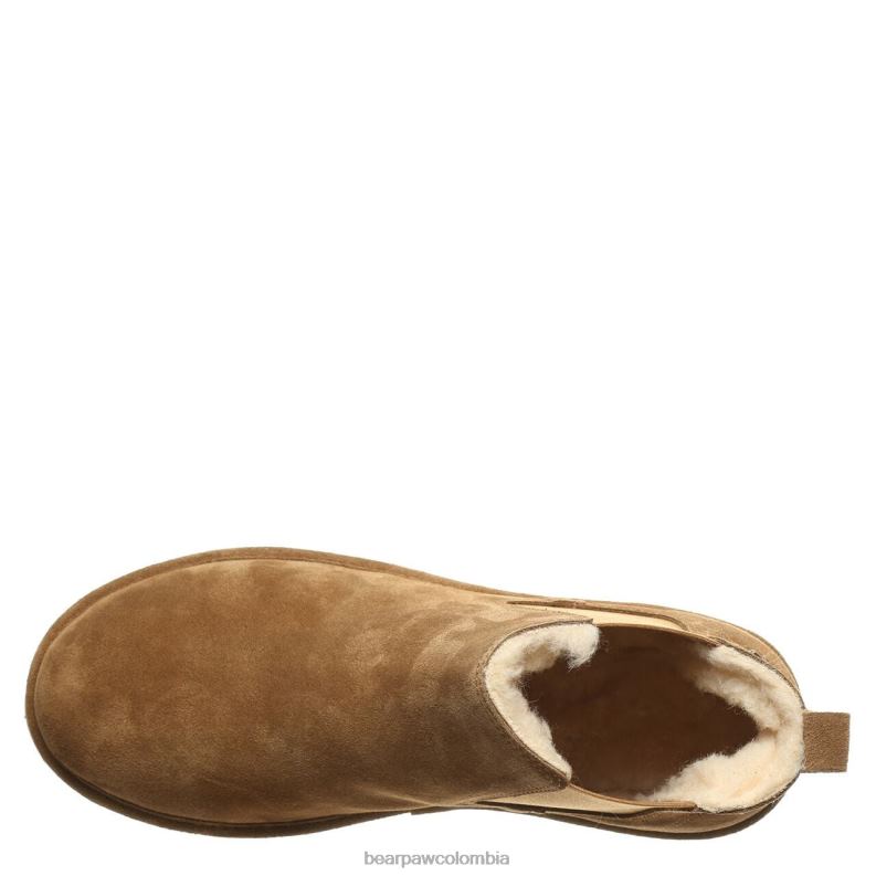 BEARPAW 8B2H521 botas nuez dura hombres dibujó