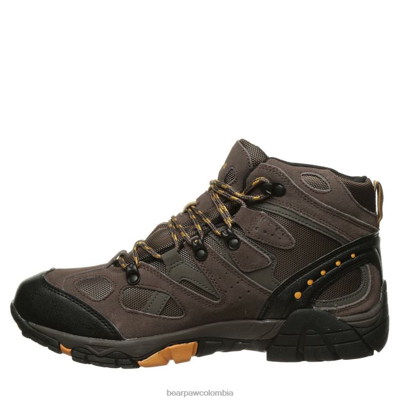 BEARPAW 8B2H548 caminantes gris pardo hombres brock