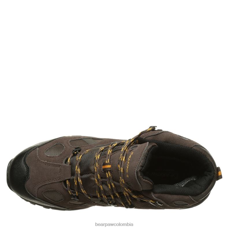 BEARPAW 8B2H548 caminantes gris pardo hombres brock
