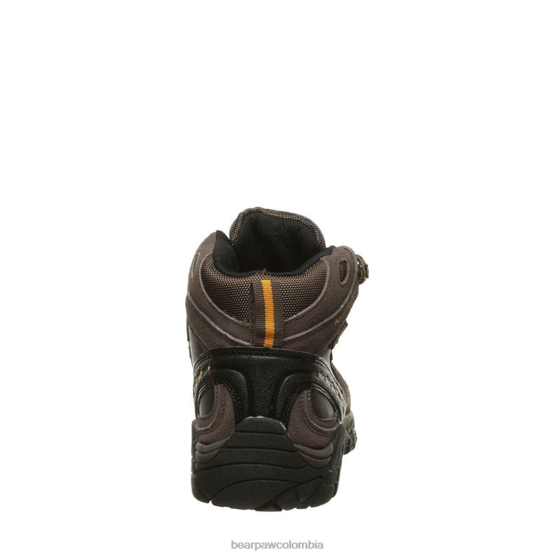 BEARPAW 8B2H548 caminantes gris pardo hombres brock