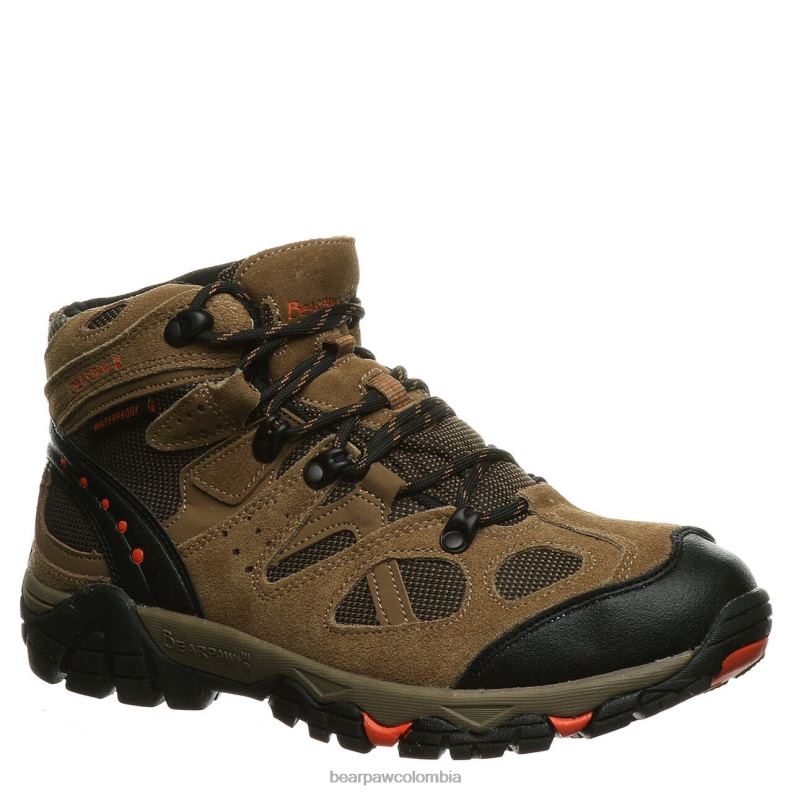BEARPAW 8B2H550 caminantes nuez dura hombres brock