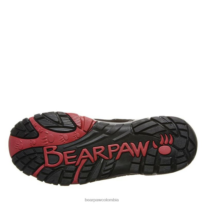 BEARPAW 8B2H557 caminantes Gris oscuro hombres brock ancho