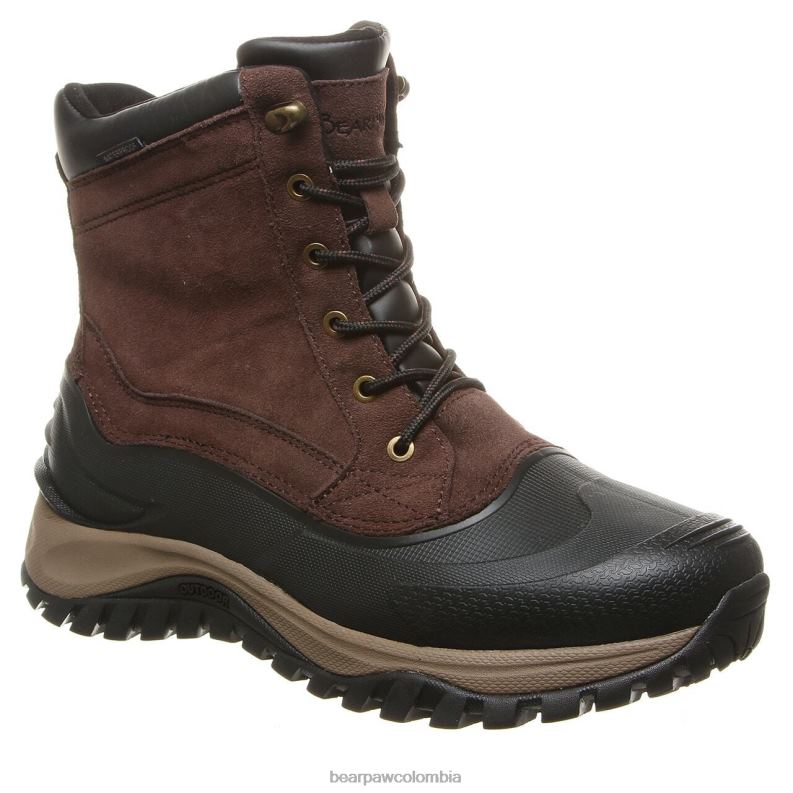 BEARPAW 8B2H558 caminantes chocolate hombres tetón