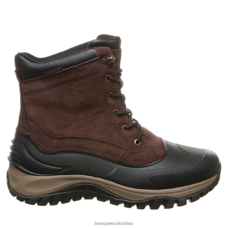 BEARPAW 8B2H558 caminantes chocolate hombres tetón