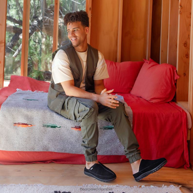 BEARPAW 8B2H526 zapatillas negro hombres bruce