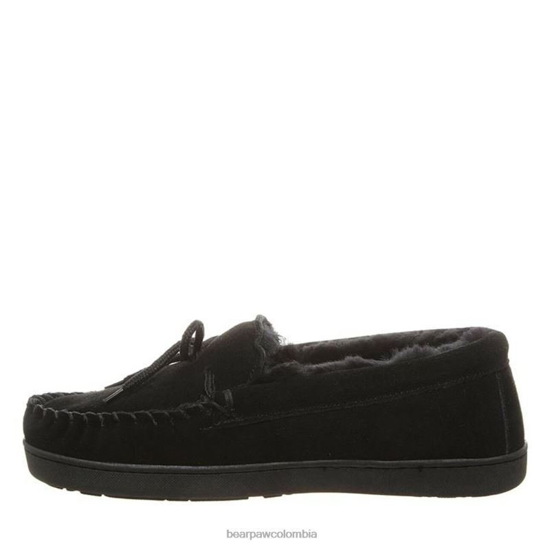 BEARPAW 8B2H527 zapatillas negro hombres moc ii ancho