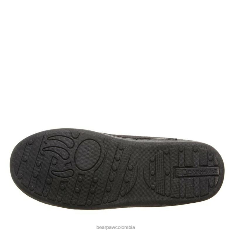 BEARPAW 8B2H527 zapatillas negro hombres moc ii ancho