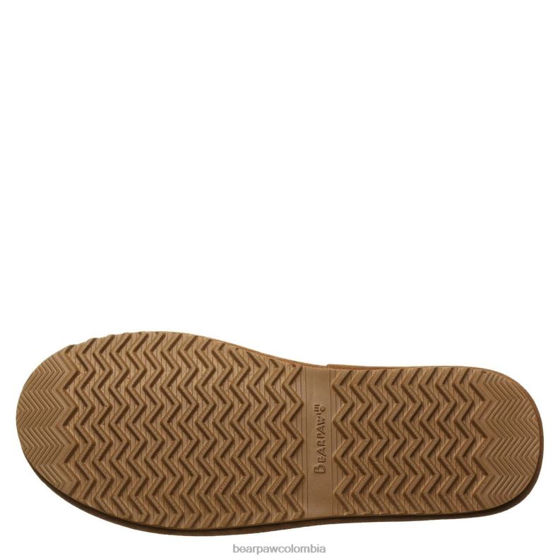 BEARPAW 8B2H528 zapatillas nuez dura hombres pierre