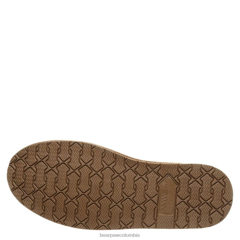 BEARPAW 8B2H539 zapatillas nuez dura hombres josué