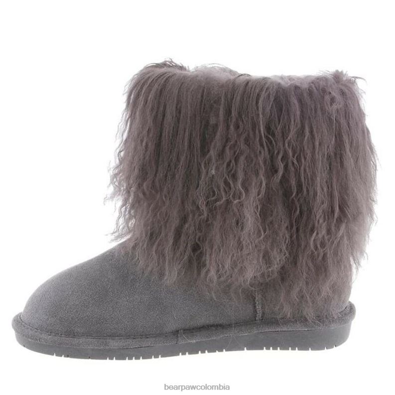 BEARPAW 8B2H104 botas carbón mujer abucheo
