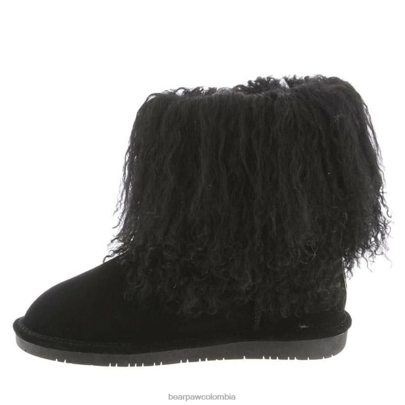 BEARPAW 8B2H105 botas negro mujer abucheo