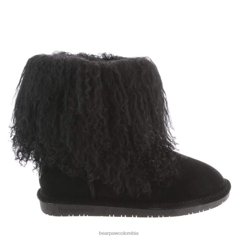 BEARPAW 8B2H105 botas negro mujer abucheo
