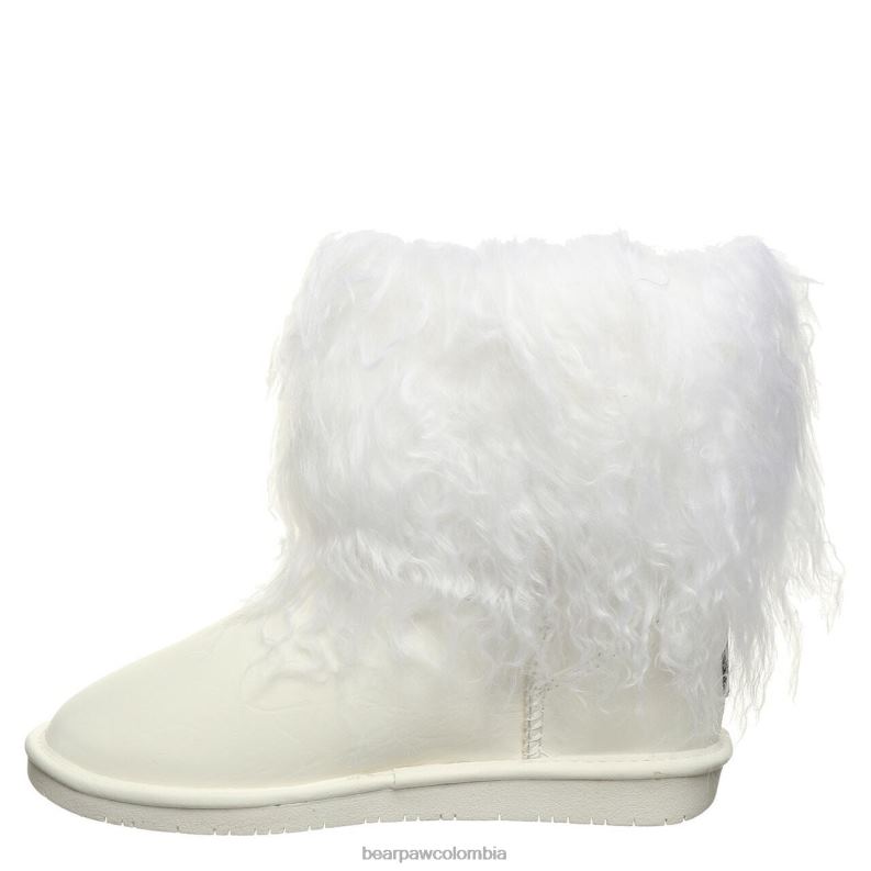 BEARPAW 8B2H106 botas blanco mujer abucheo