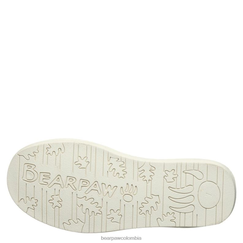 BEARPAW 8B2H106 botas blanco mujer abucheo