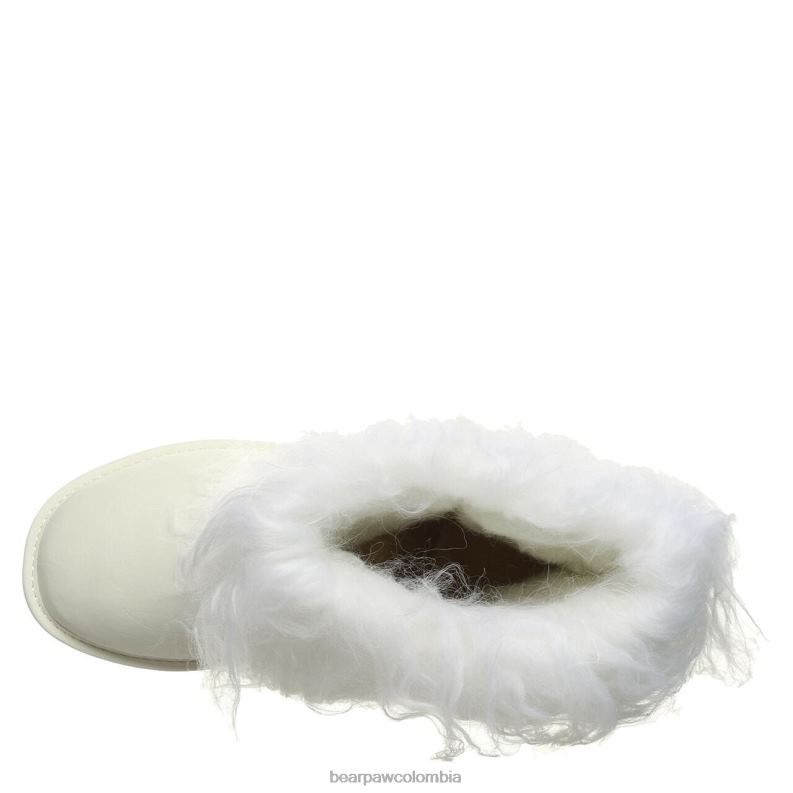 BEARPAW 8B2H106 botas blanco mujer abucheo