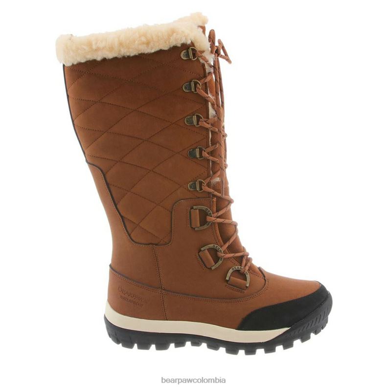 BEARPAW 8B2H109 botas nuez dura mujer Isabela