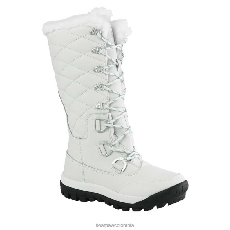 BEARPAW 8B2H111 botas blanco mujer Isabela