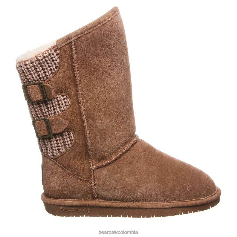 BEARPAW 8B2H112 botas nuez dura mujer boshie ancho