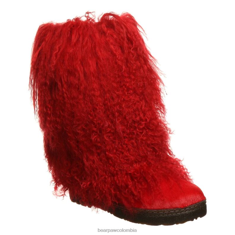 BEARPAW 8B2H117 botas rojo mujer boetis