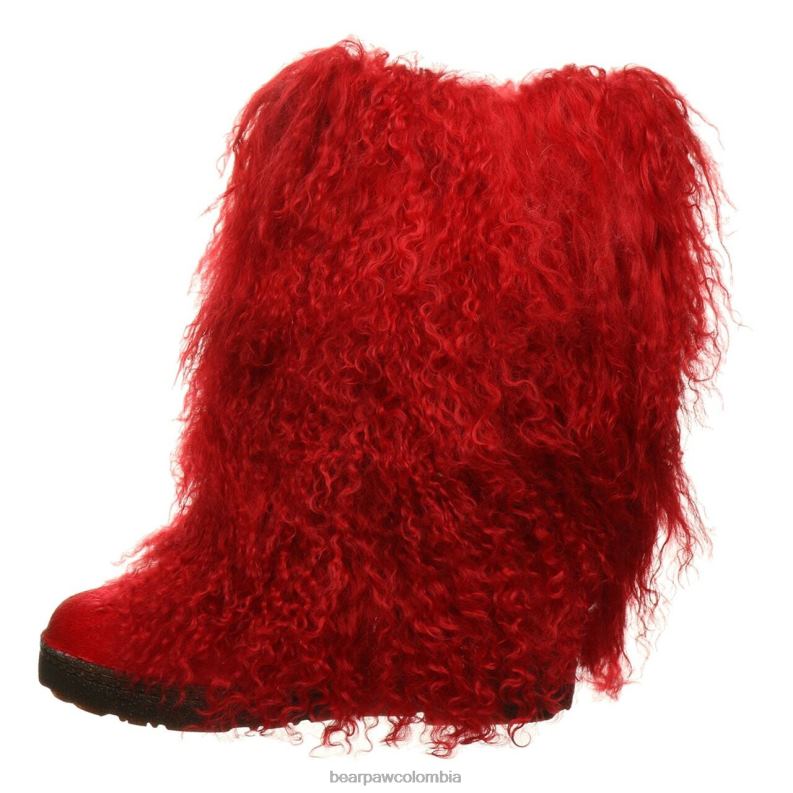 BEARPAW 8B2H117 botas rojo mujer boetis