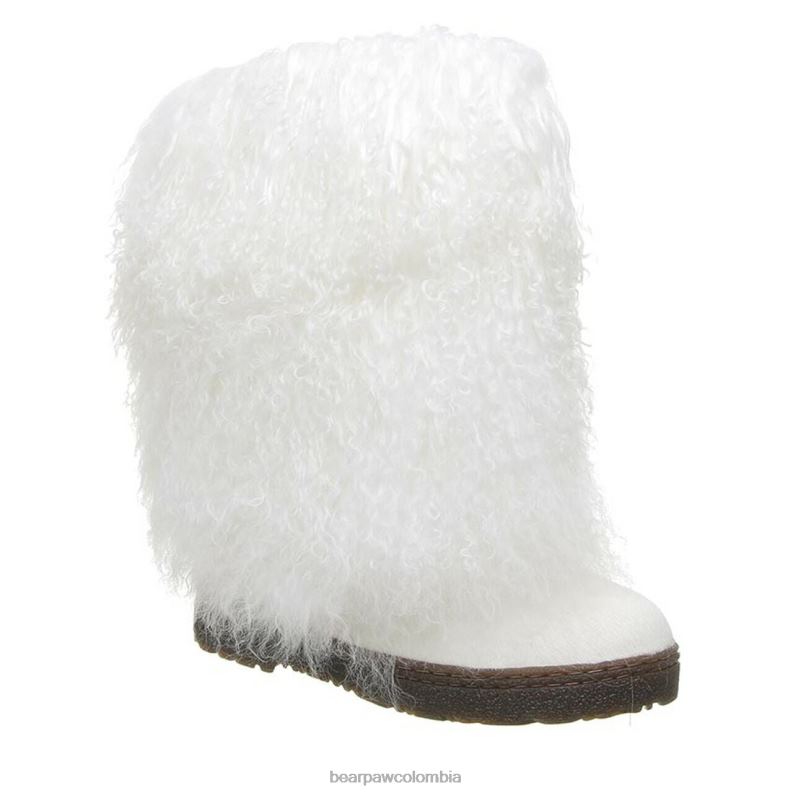 BEARPAW 8B2H118 botas blanco mujer boetis