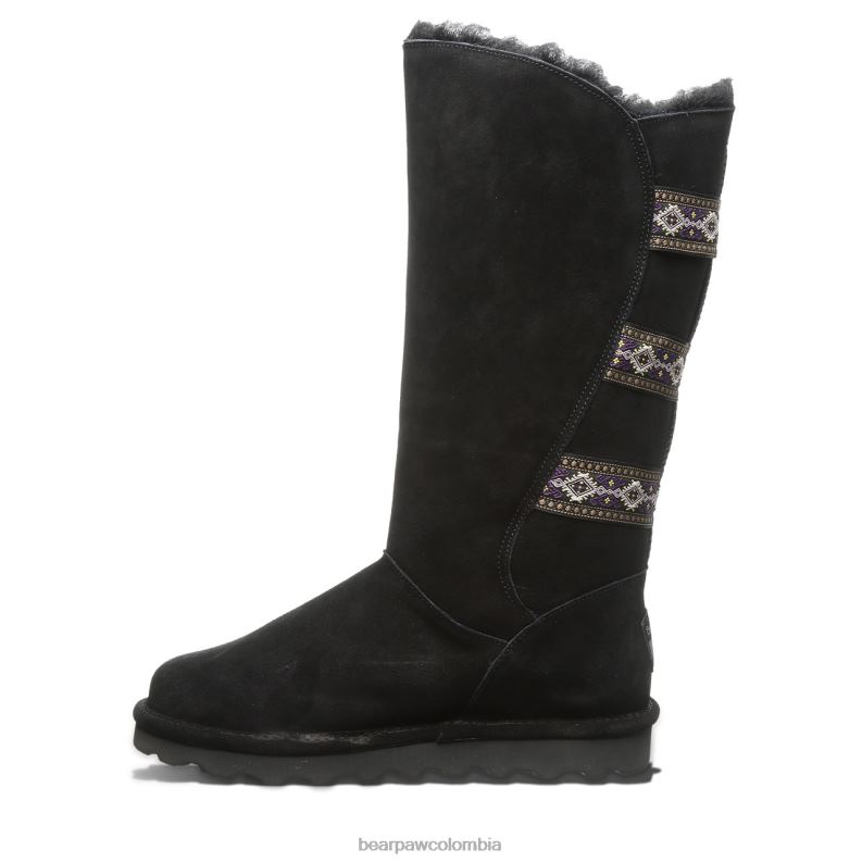 BEARPAW 8B2H122 botas negro mujer Violeta