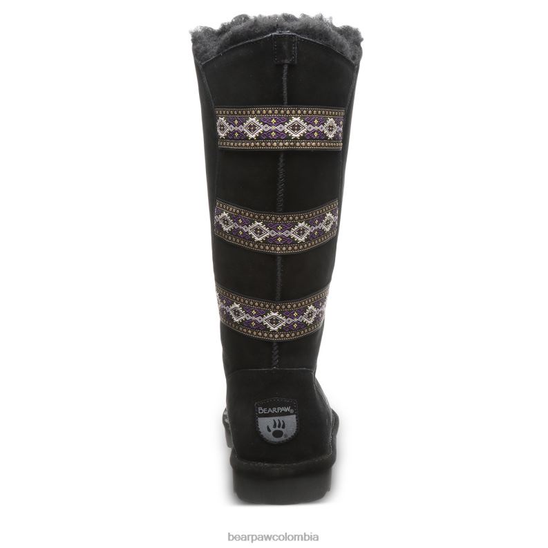 BEARPAW 8B2H122 botas negro mujer Violeta