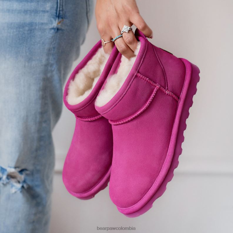 BEARPAW 8B2H124 botas orquídea mujer retaco