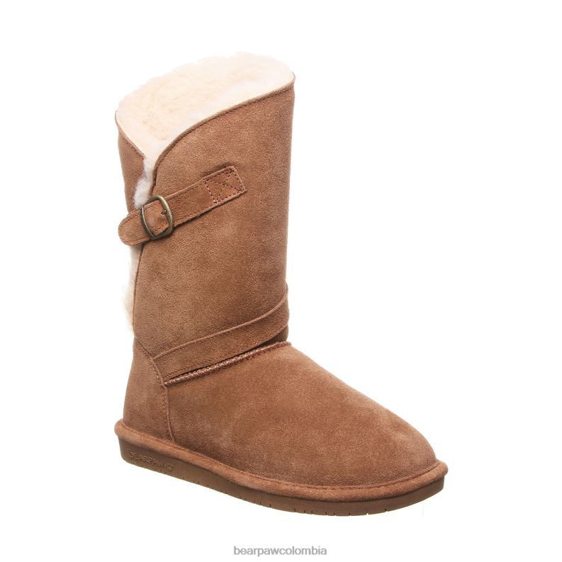 BEARPAW 8B2H127 botas nogal ii mujer sólidos tatum