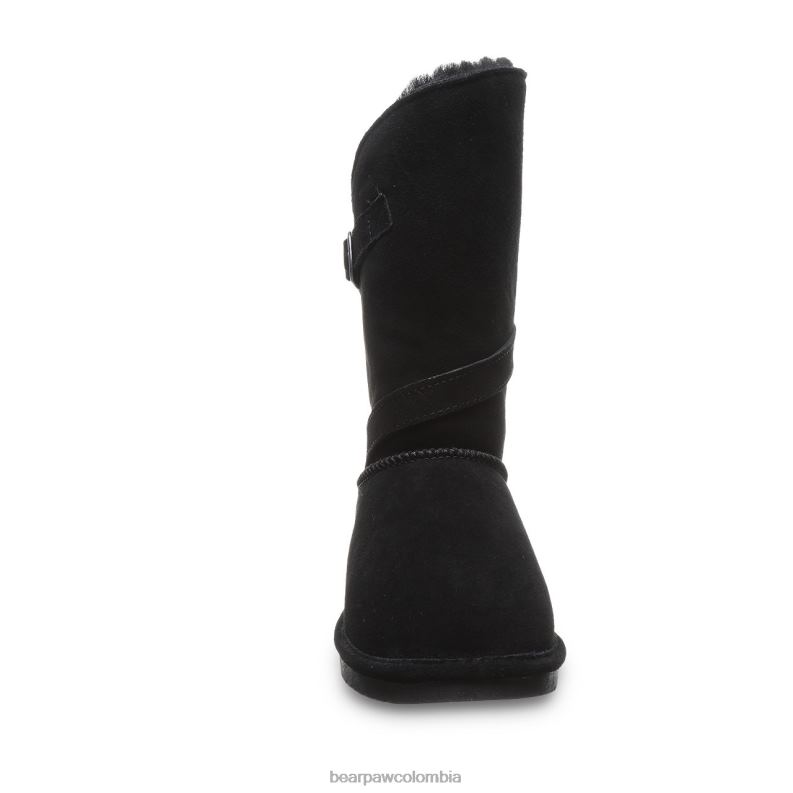 BEARPAW 8B2H128 botas negro mujer sólidos tatum