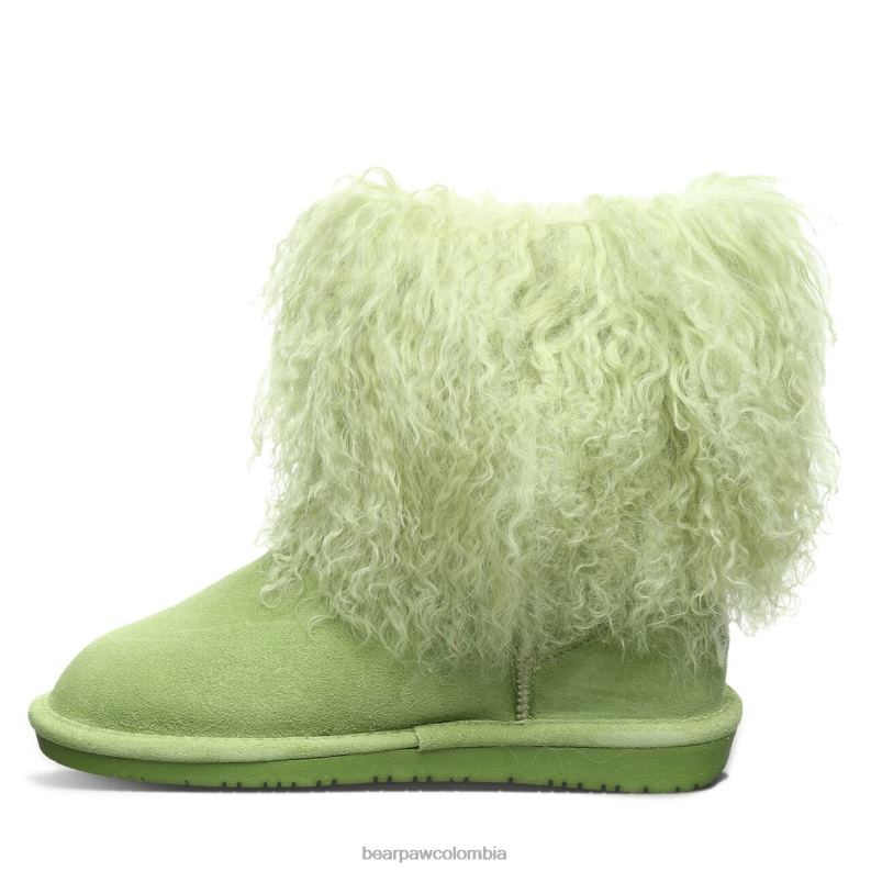 BEARPAW 8B2H133 botas verde mujer abucheo