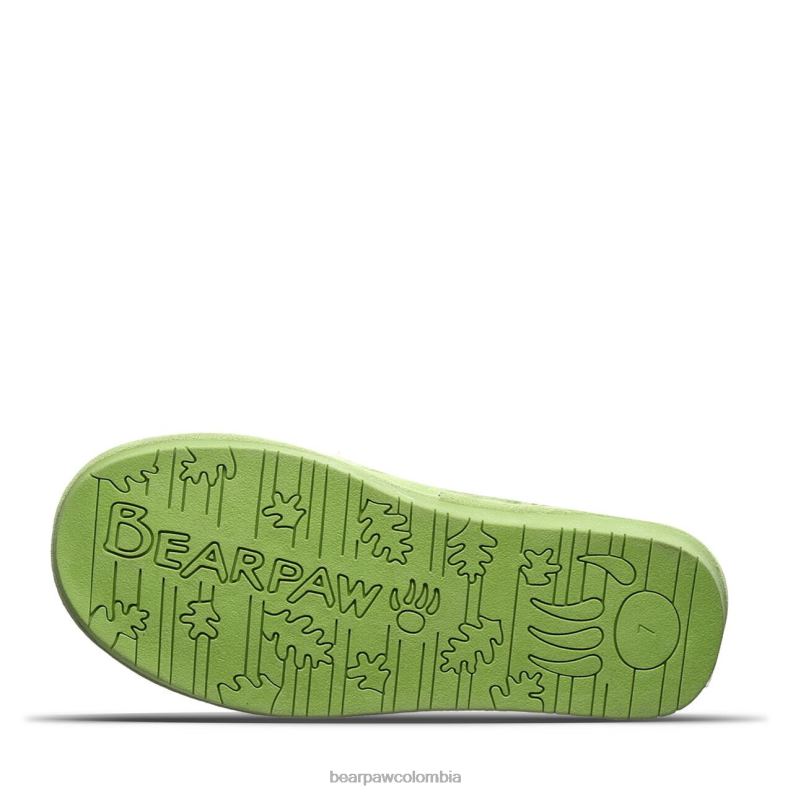 BEARPAW 8B2H133 botas verde mujer abucheo