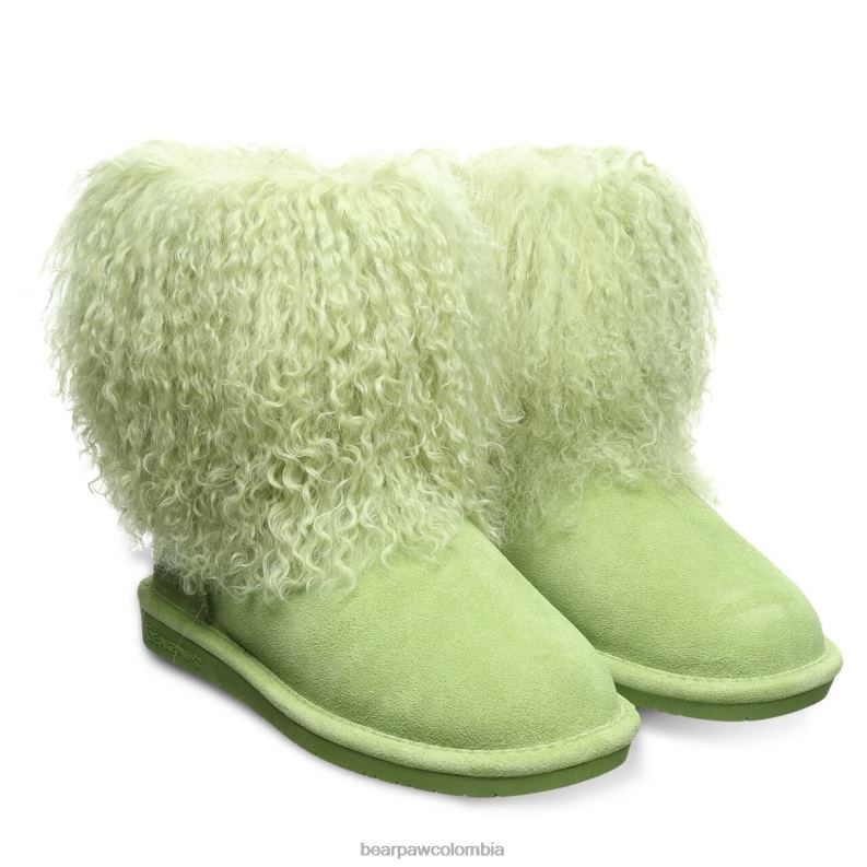 BEARPAW 8B2H133 botas verde mujer abucheo