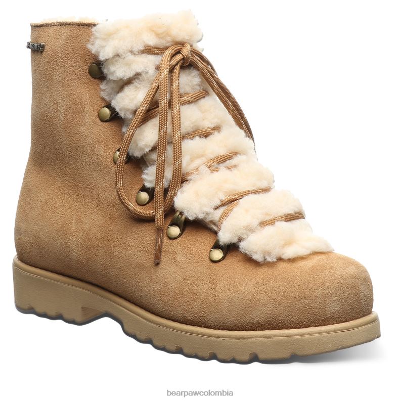 BEARPAW 8B2H145 botas café helado mujer alisa