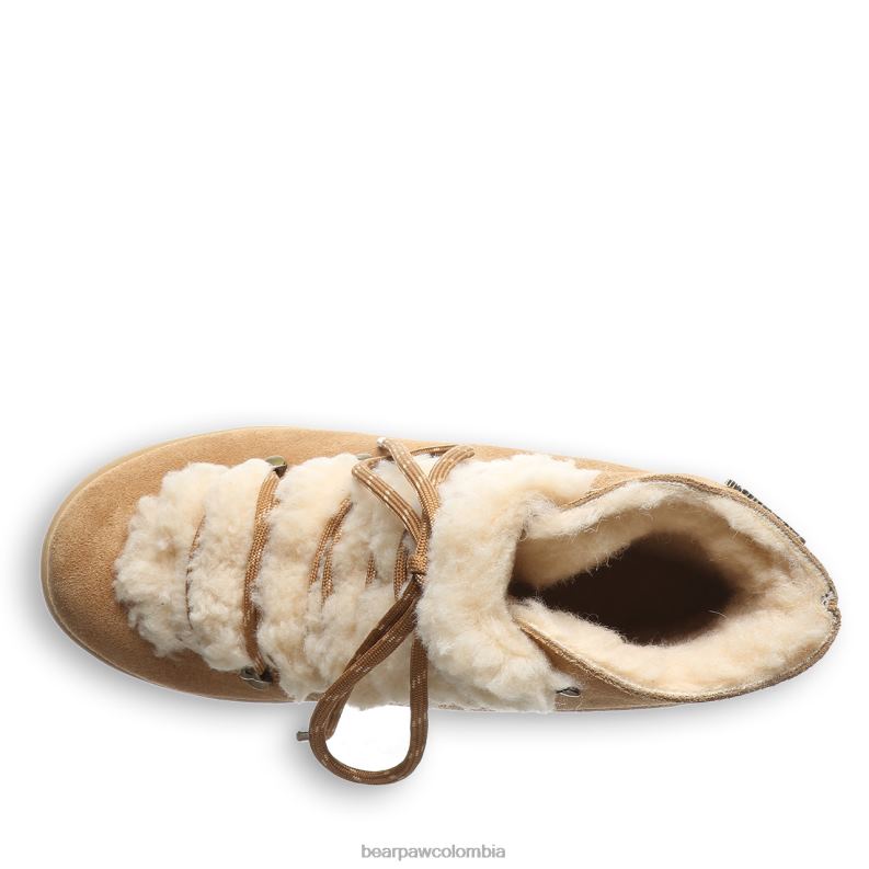 BEARPAW 8B2H145 botas café helado mujer alisa