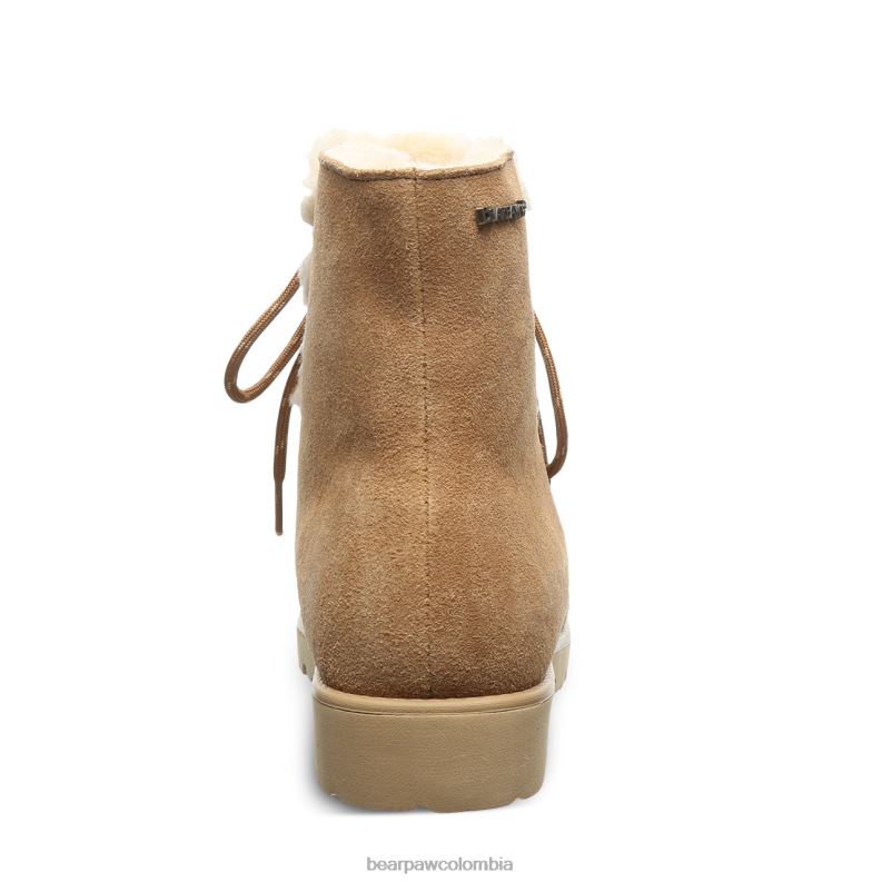 BEARPAW 8B2H145 botas café helado mujer alisa
