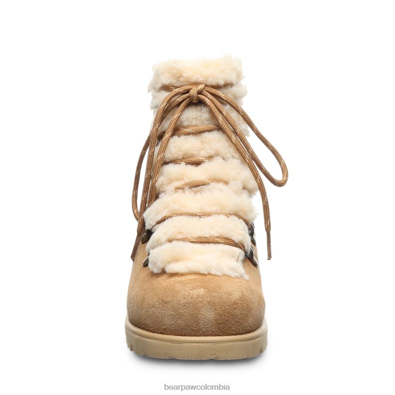 BEARPAW 8B2H145 botas café helado mujer alisa