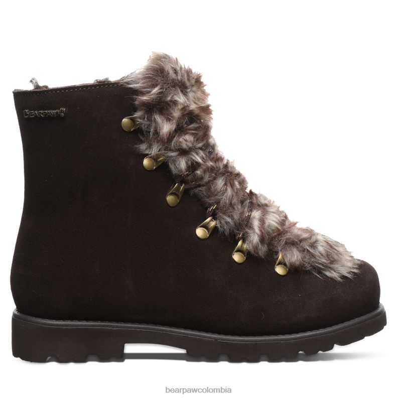 BEARPAW 8B2H146 botas chocolate mujer alisa