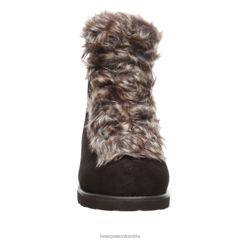 BEARPAW 8B2H146 botas chocolate mujer alisa