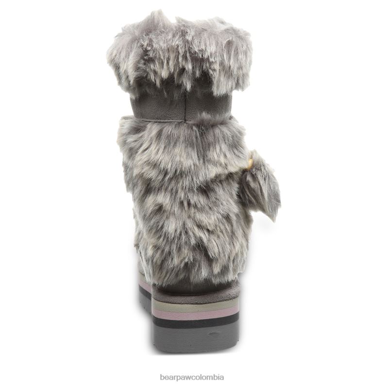 BEARPAW 8B2H151 botas niebla gris mujer tama retro