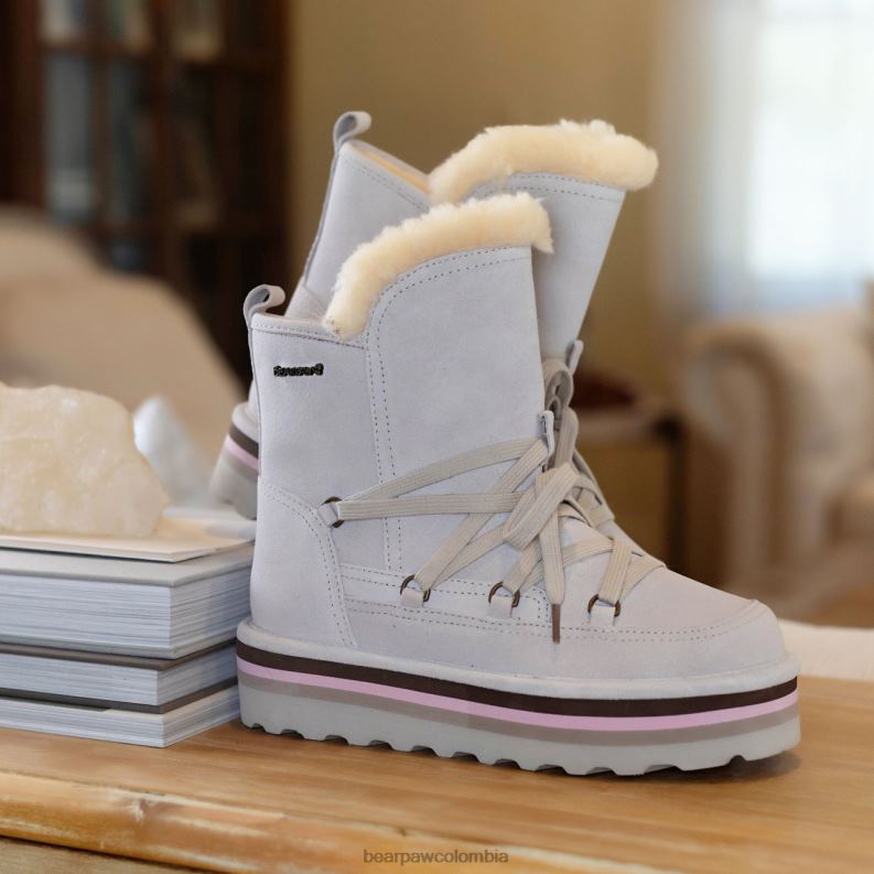 BEARPAW 8B2H152 botas natural mujer mundo retro