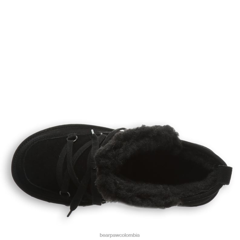 BEARPAW 8B2H153 botas negro mujer mundo retro