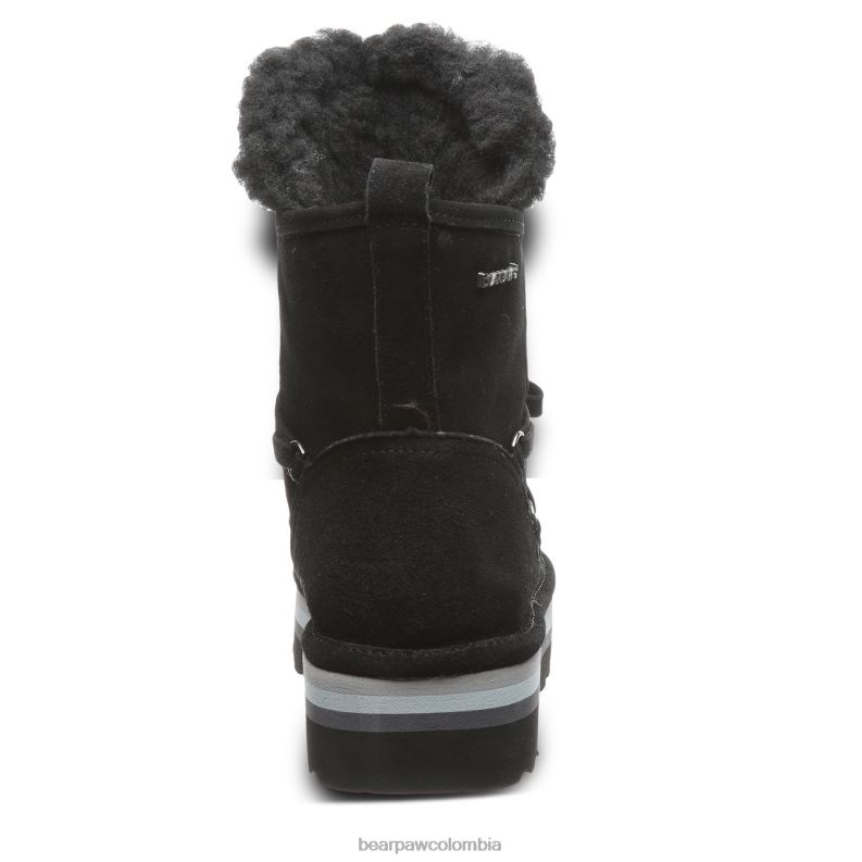 BEARPAW 8B2H153 botas negro mujer mundo retro