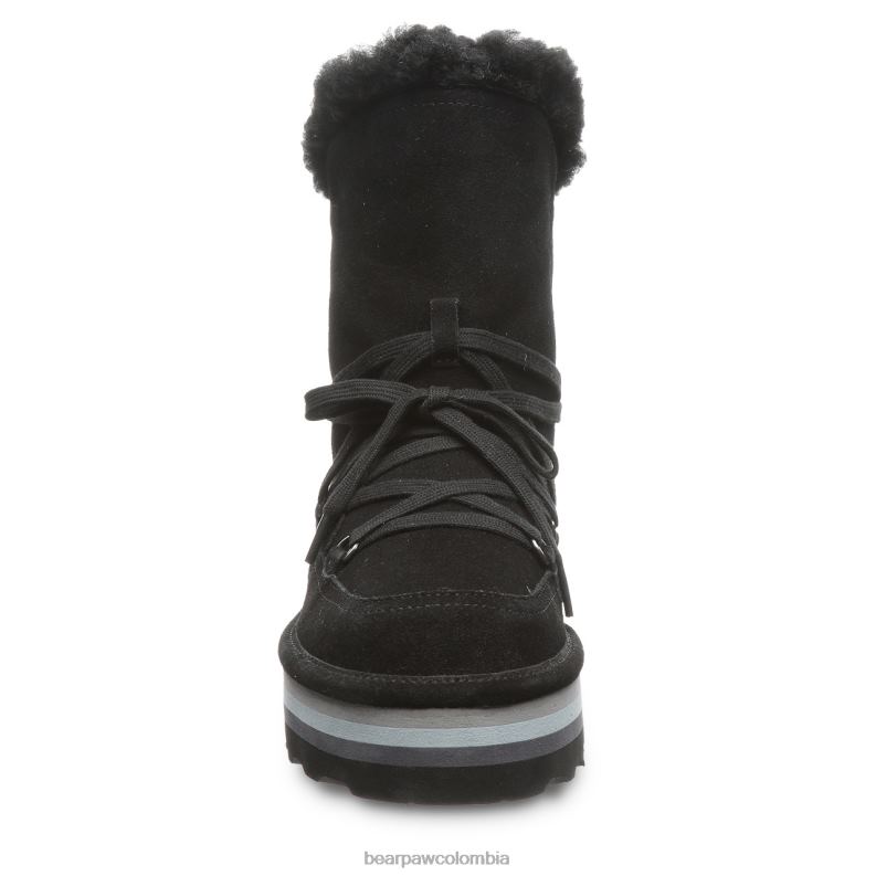 BEARPAW 8B2H153 botas negro mujer mundo retro